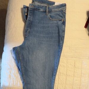 Women’s Plus Size 24 Old Navy Boot Cut Button Up Jeans